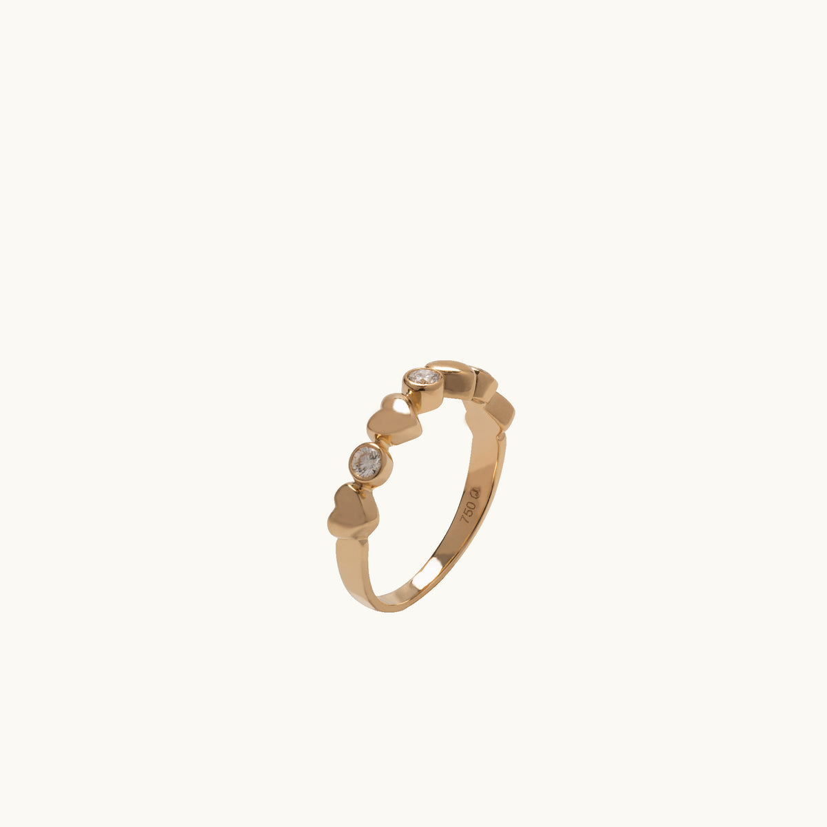 Petits Coeurs Ring
