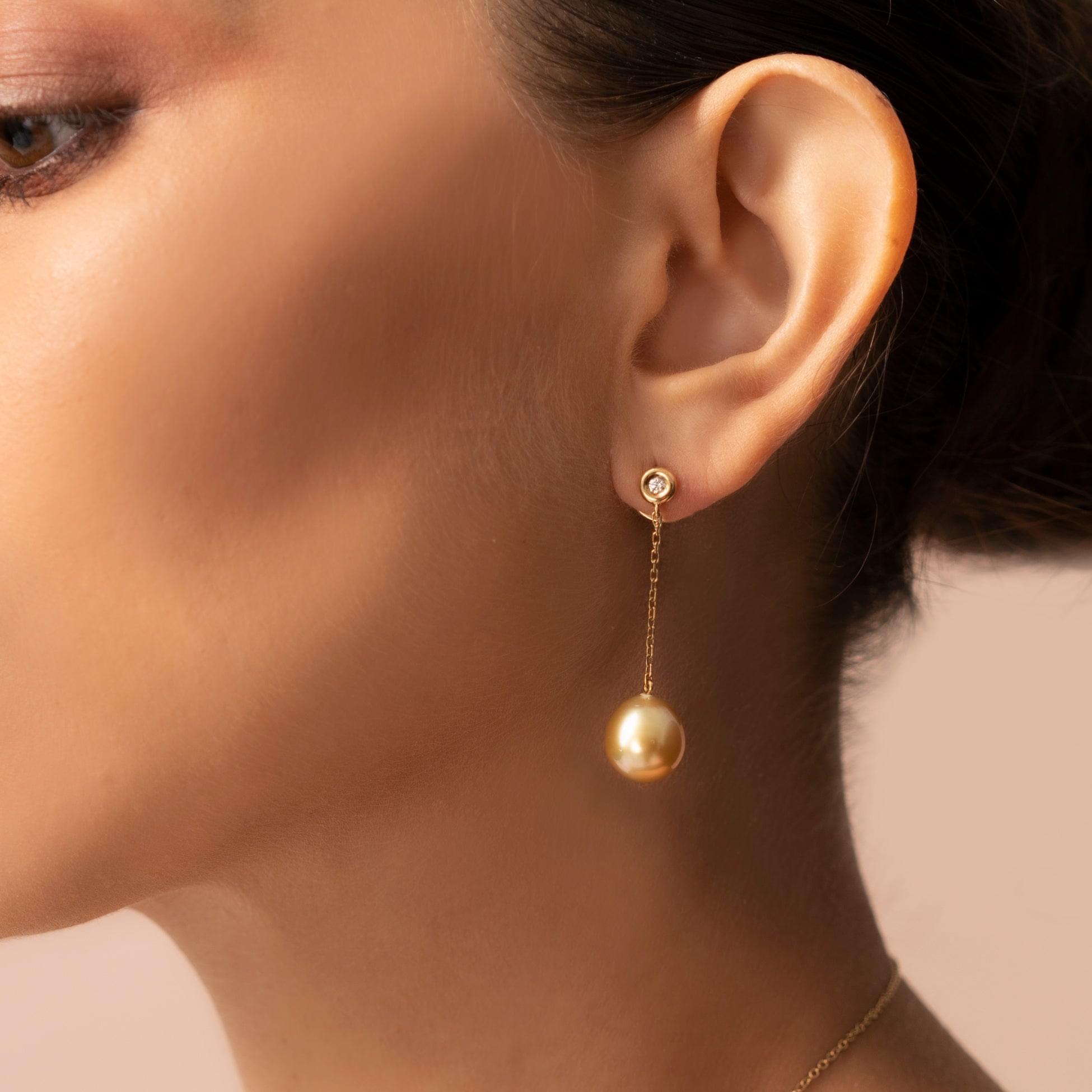 Champagne Earrings