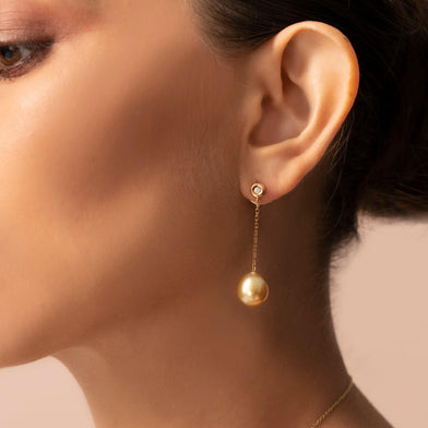 Champagne Earrings