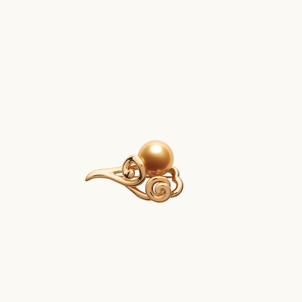 Golden Ruyi Brooch